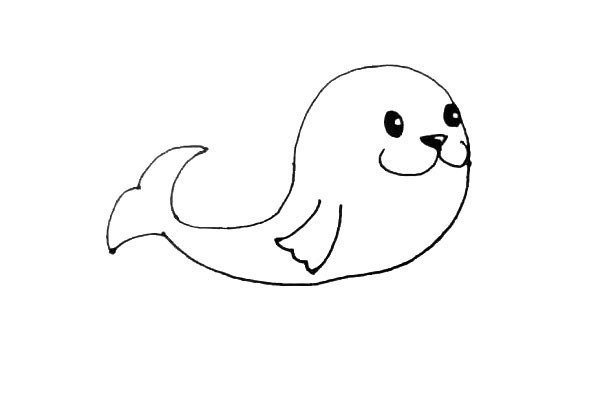 How to draw a seal