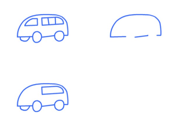 How to Draw a Cartoon Van Step by Step