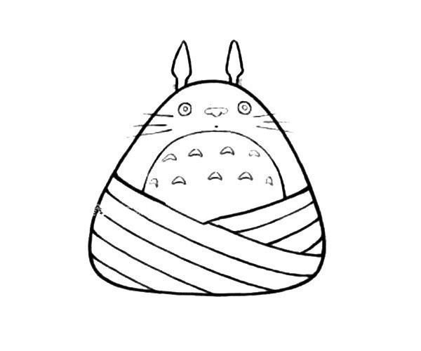 Anime Character Zongzi Series My Neighbor Totoro Zongzi