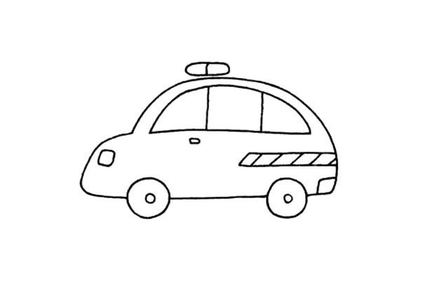 Simple and easy-to-learn car drawings