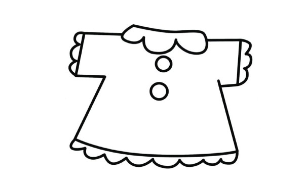 Simple drawing pictures of beautiful tops