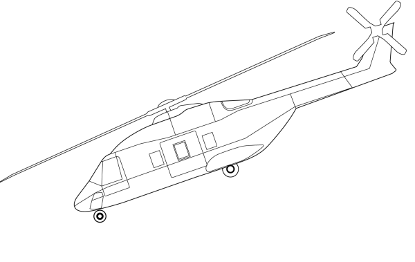 Learn to draw a helicopter