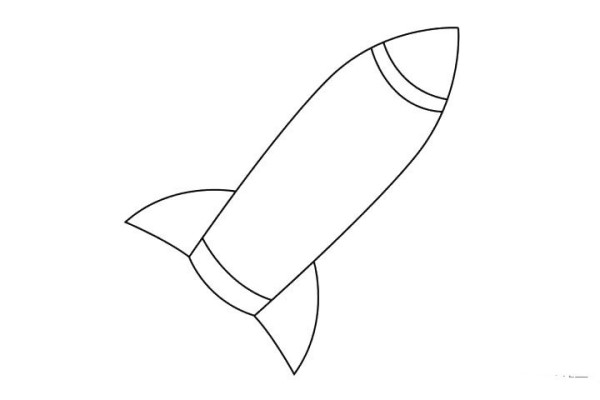 How to draw a simple rocket