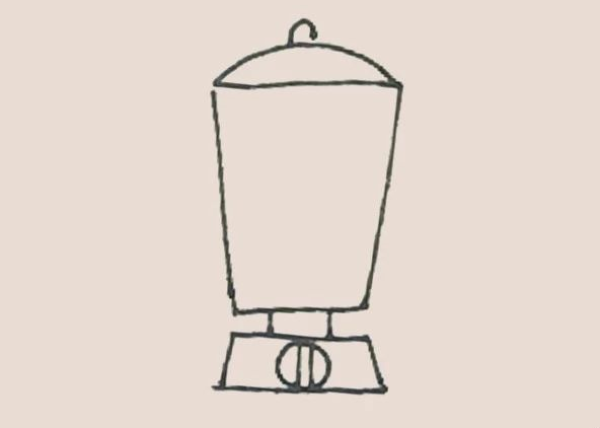 Simple drawing of juicer