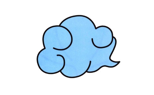 Simple clouds drawing pictures