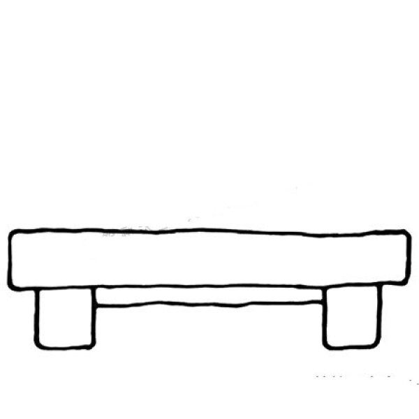 How to draw a sofa with simple strokes