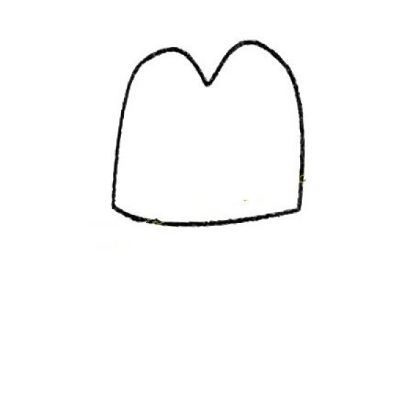 Complete collection of simple hat drawings and drawing steps