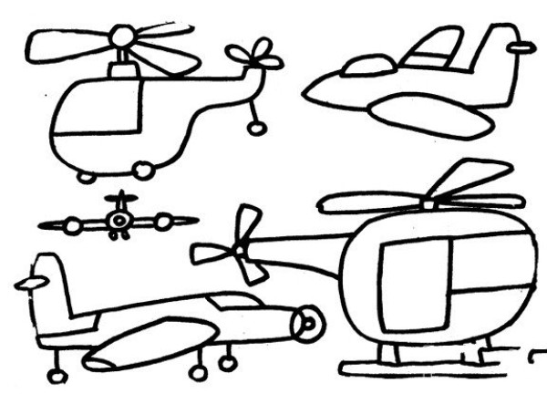 How to draw a cartoon helicopter