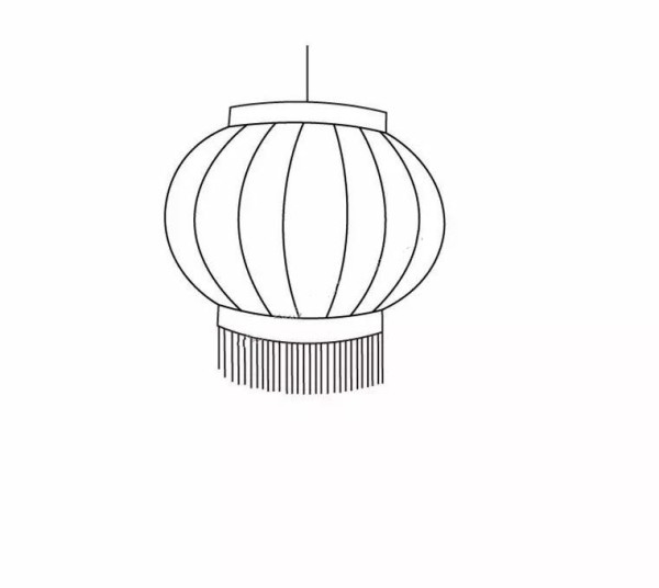 New Years simple drawing tutorial: drawing lanterns