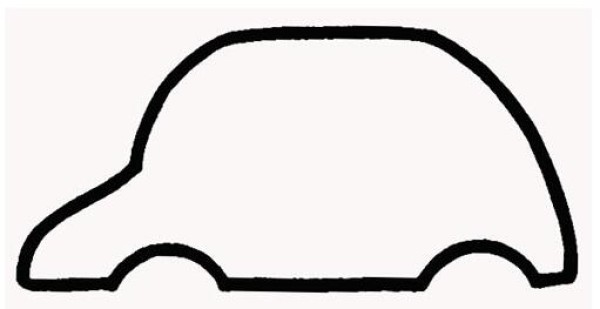 How to draw a cartoon car