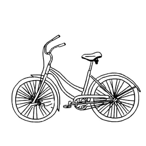 ordinary bicycle