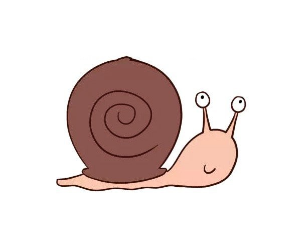 cute little snail