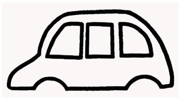 How to draw a cartoon car