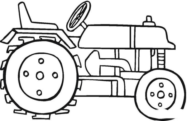 modern tractor