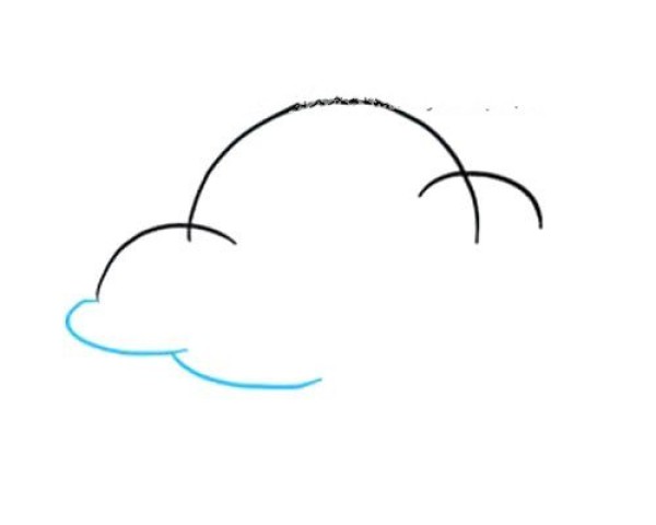 How to draw auspicious clouds in simple strokes