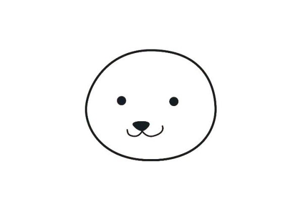 How to draw a teddy bear in simple strokes