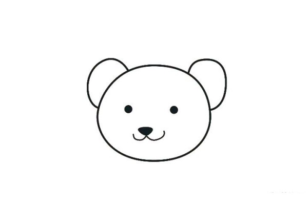 How to draw a teddy bear in simple strokes