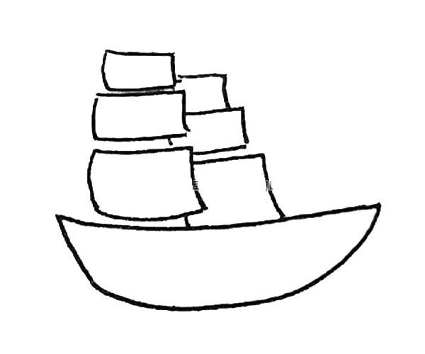 Learn to draw a beautiful sailboat