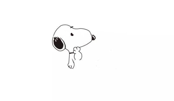 Draw cute Snoopy in six steps