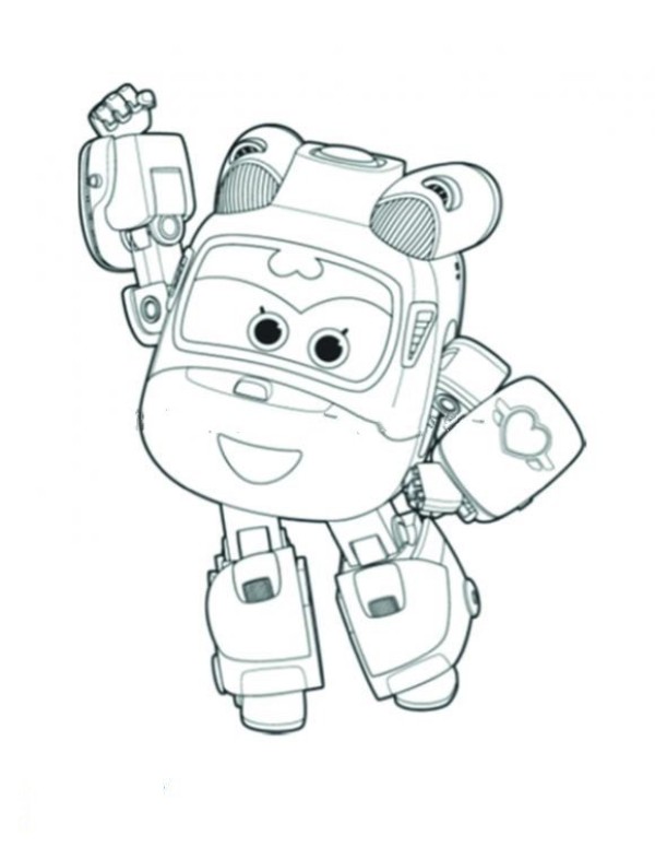 Super Wings Xiao Ai How to draw Super Wings