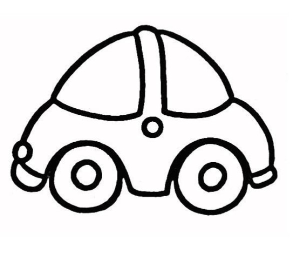 How to draw cartoon mini car