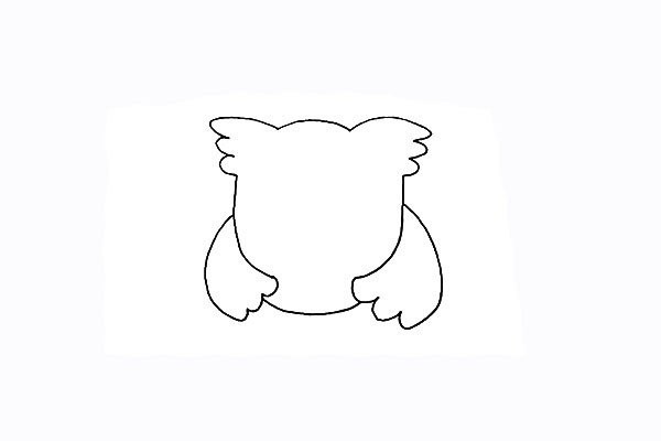 How to draw a cute owl