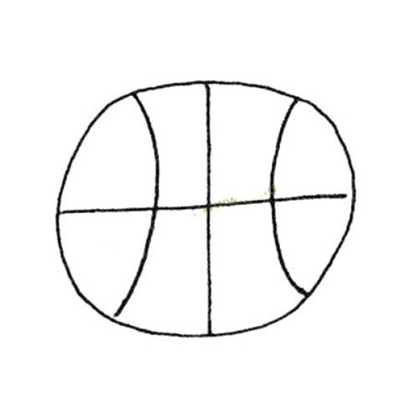 Basketball simple strokes picture