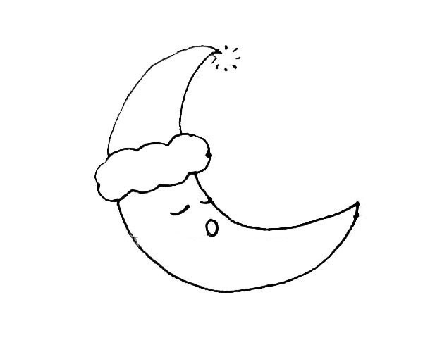 sleeping moon