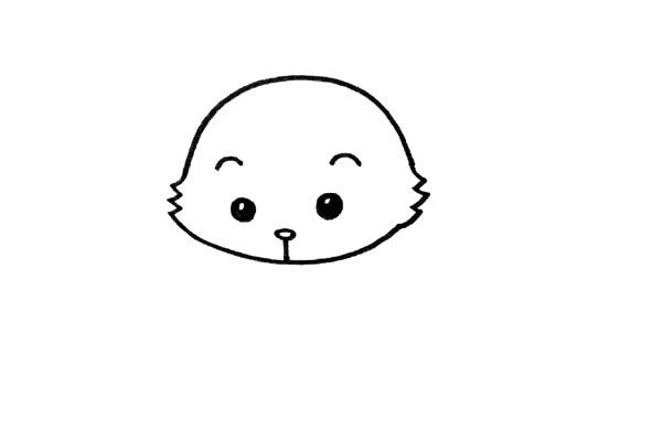 Let’s draw a cute little squirrel together