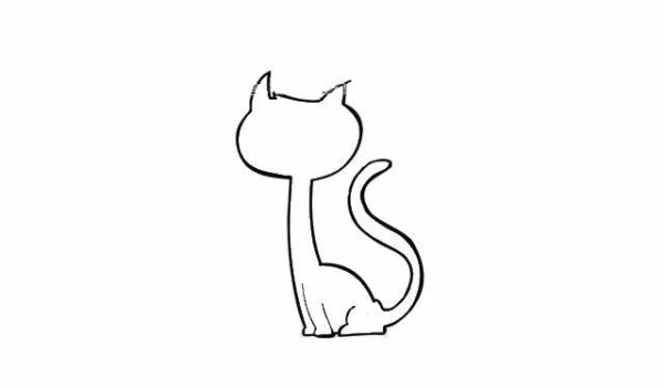 Simple drawing tutorial: How to draw a cat