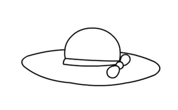 Childrens simple drawing pictures of hats