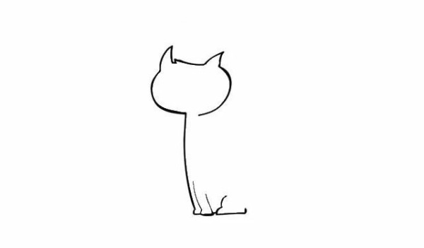 Simple drawing tutorial: How to draw a cat