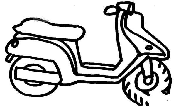 Simple scooter sketch