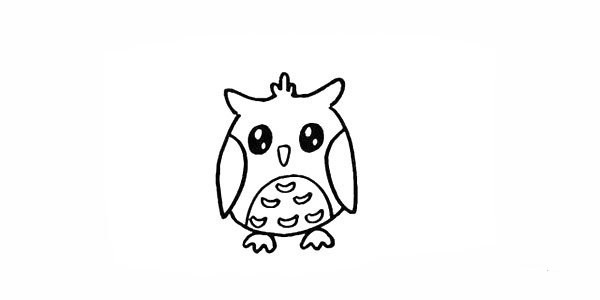 How to draw an owl