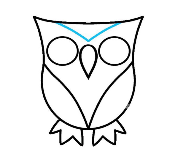 Simple drawing tutorial | Learn to draw a simple owl in 3 minutes