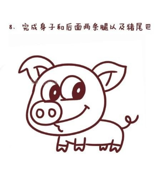 Pig simple drawing tutorial