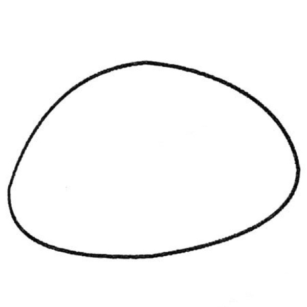 Complete collection of simple drawings of bread and drawing steps