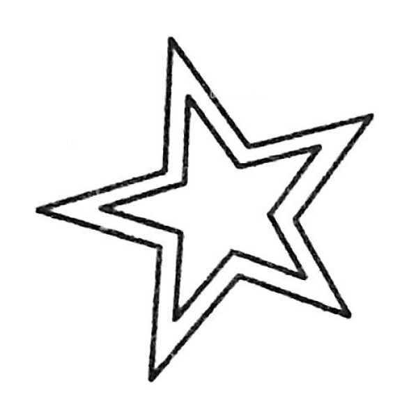 How to draw stars with simple strokes