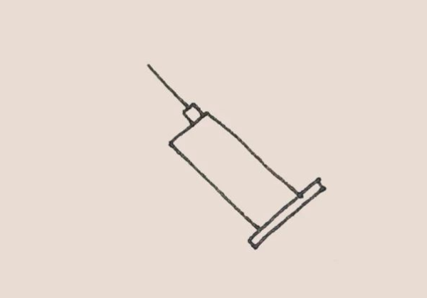 Simple drawing syringe