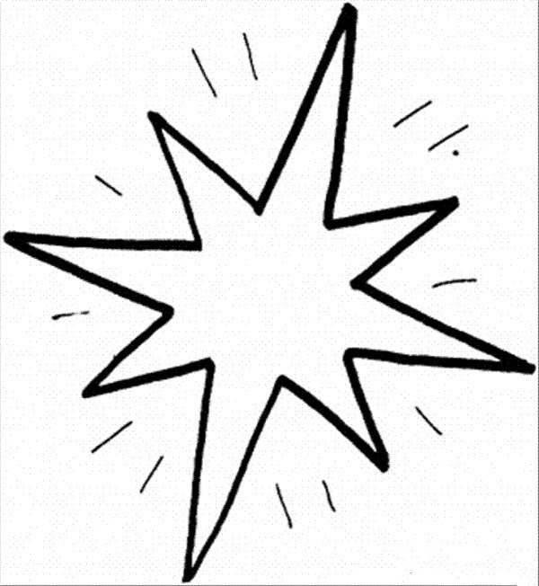 Complete collection of simple drawings for children, simple drawings of shining stars