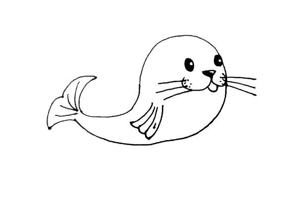 How to draw a seal