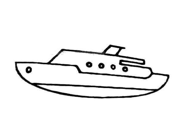 Childrens simple drawing pictures of ships