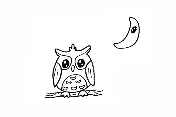 How to draw an owl