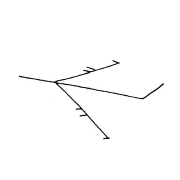 simple line drawing airplane