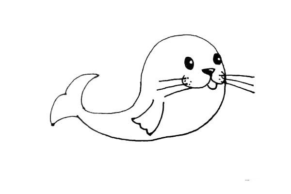 How to draw a seal