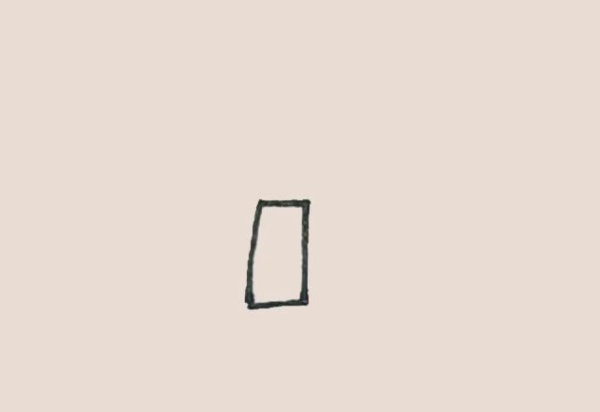 Simple drawing of electricity