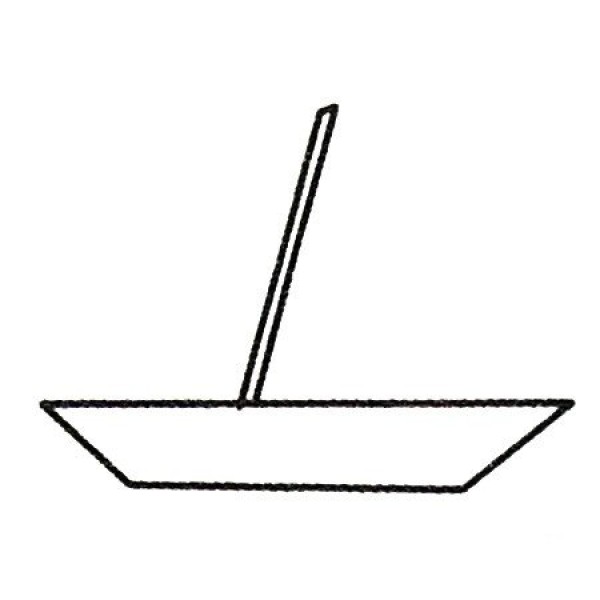 A complete collection of simple strokes of sailing boats and the steps of how to draw them