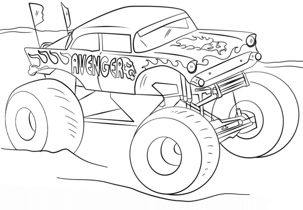 avengers monster truck