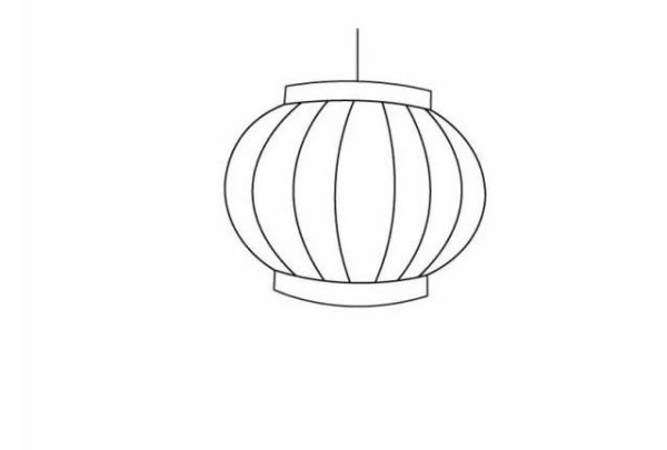 How to draw Lantern Festival lanterns