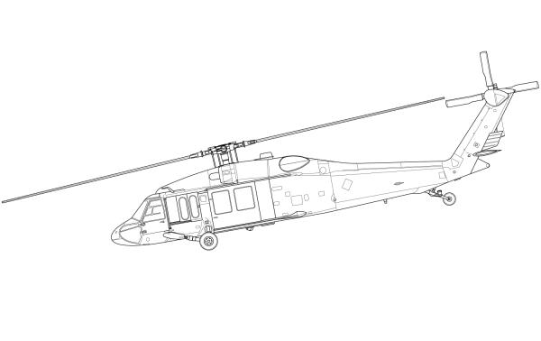 black hawk helicopter